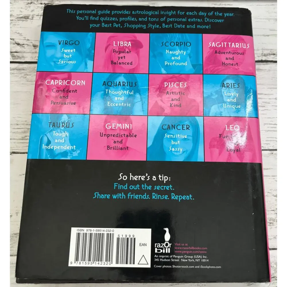 The Secret Language Of Birthdays Teen Edition by Alicia Thompson Hardcover Book